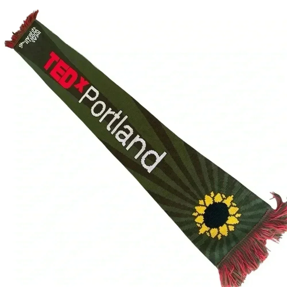 TED x Portland Portland Timbers Timber Jim Scarf